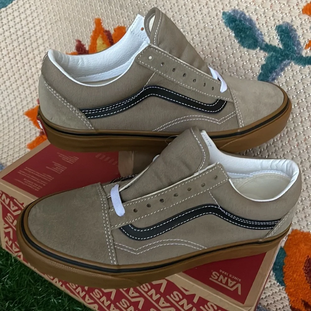Vans Old School Gum Timber Wolf/Black WMNS sneakers - Picture 11 of 16